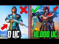 ПОВЕЗЛО! ПРОКАЧАЛ АККАУНТ на 10000 UC В PUBG MOBILE! ПРОКАЧКА АККАУНТА на 10000 UC В ПУБГ МОБАЙЛ!