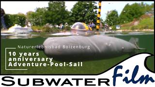 Modellboote erobern das Naturerlebnisbad Boizenburg/Elbe  | 10 jähriges Jubiläum der RC Ships