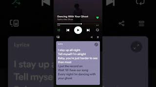Sasha Alex Sloan- Dancing With Your Ghost #lyrics #englishlyricsstatus #illusion #alone#asthetic