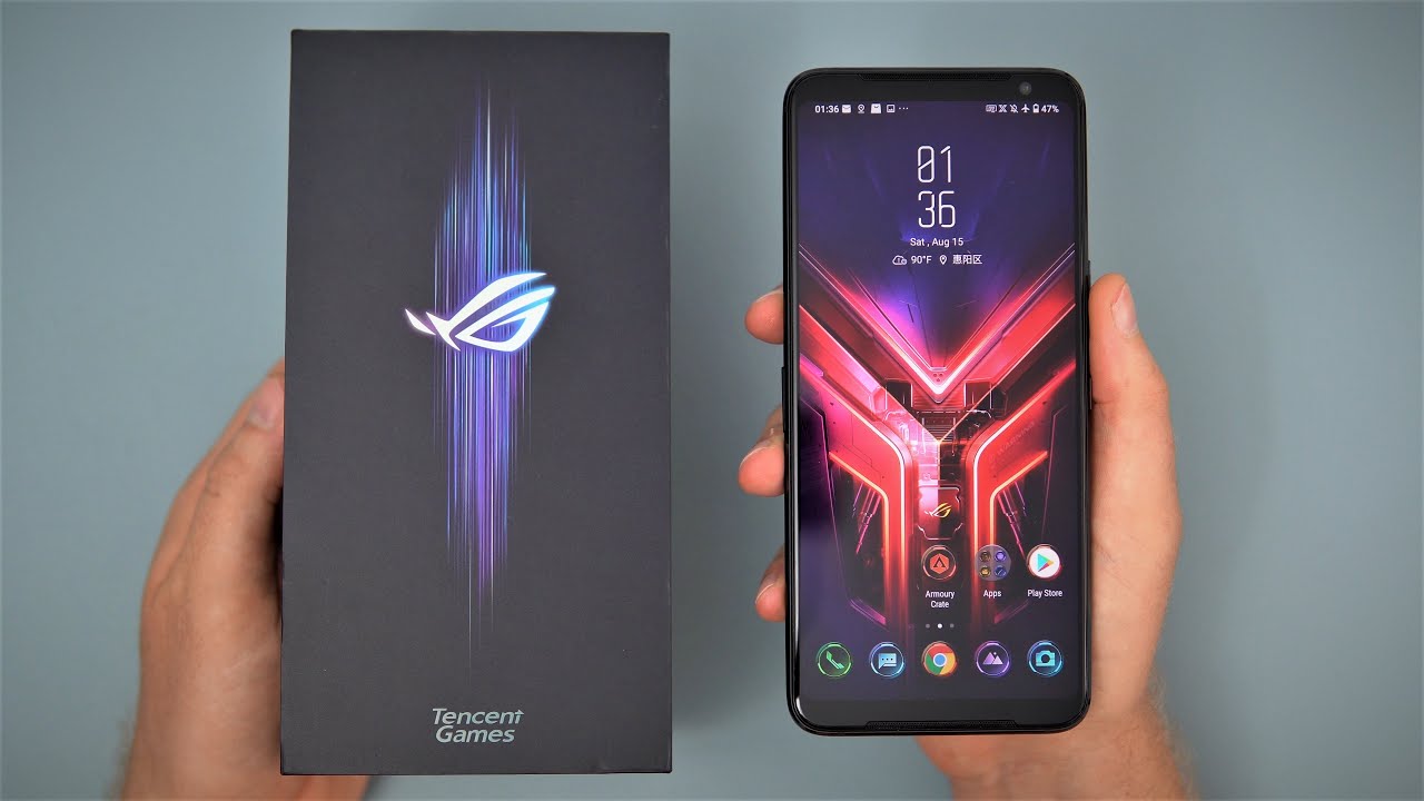 Asus ROG Phone 3 ZS661KS 256GB 12GB RAM Gaming (Factory Unlocked) 6.59 64MP