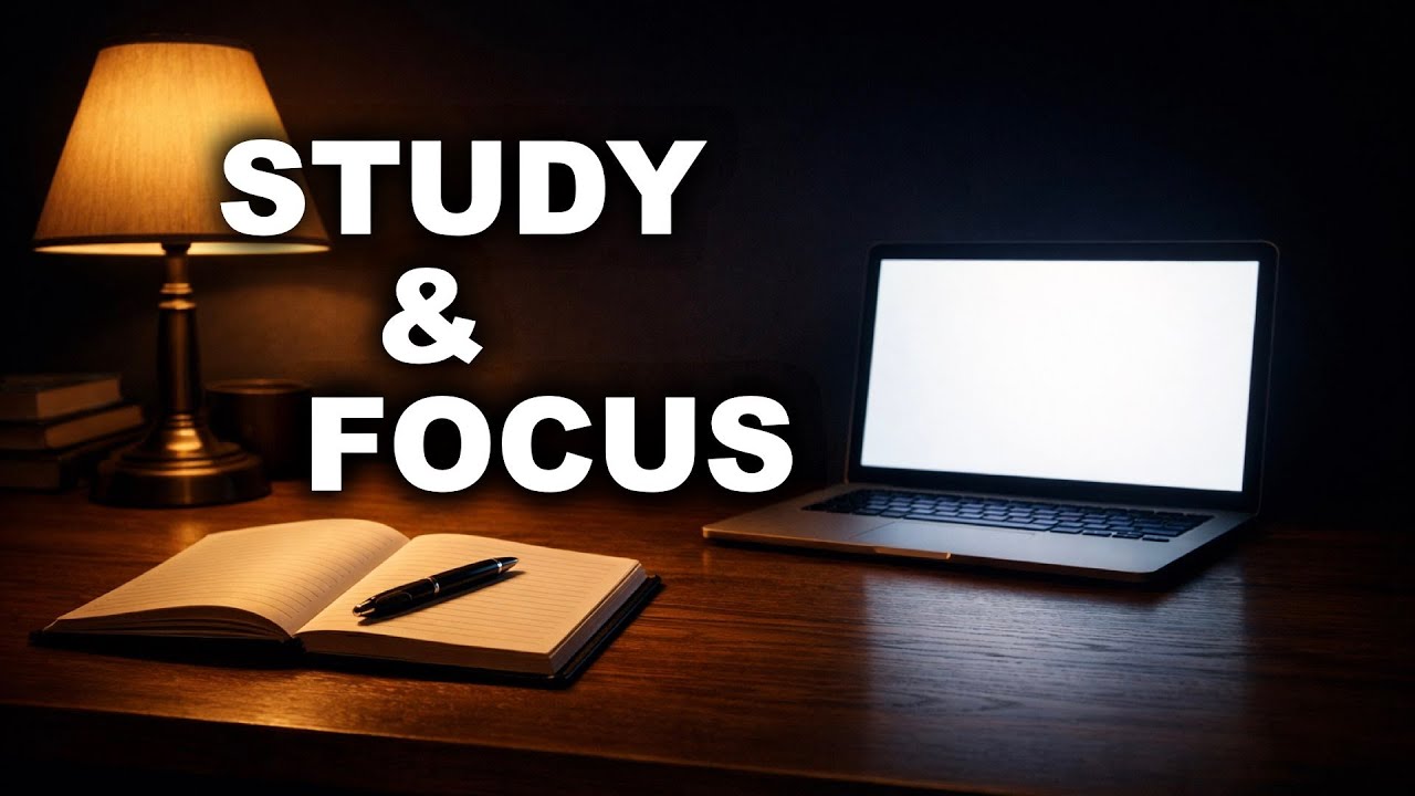 深夜の勉強・集中BGM – 作業に没頭できるLo-fi（1時間）