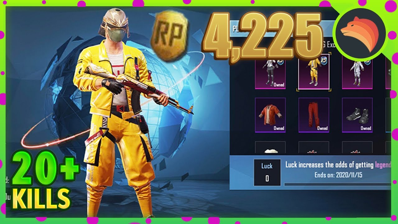 BIG 4,225 RP Points CRATE OPENING | PUBG Mobile