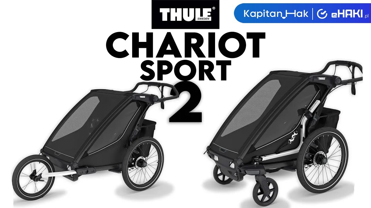 Wielofunkcyjna przyczepka rowerowa | Thule Chariot Sport 2