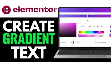 How To Create Gradient Text In Elementor 2025 (Step-by-Step)