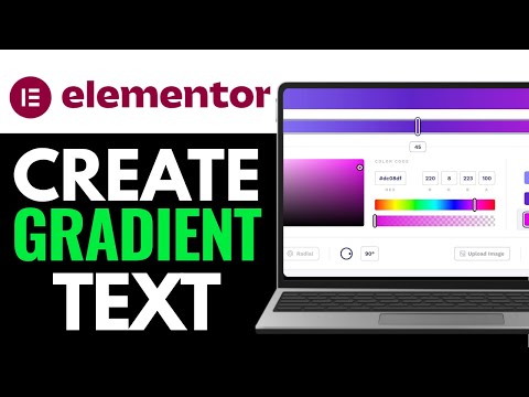 How To Create Gradient Text In Elementor 2025 (Step-by-Step)