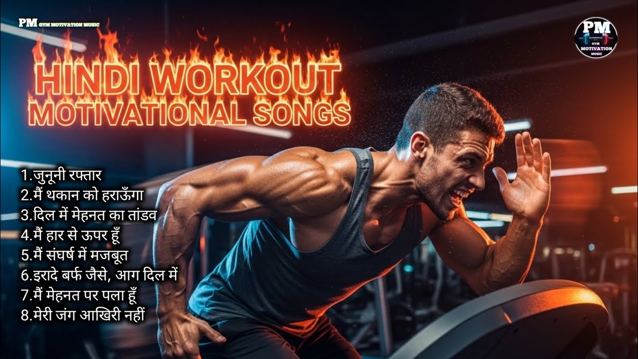 🔥 Nonstop Best Hindi Workout Motivation Songs 💥  High Energy Gym Music 👊 Pm Gym Motivation 064