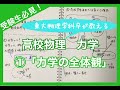 【高校物理】力学① 「力学の全体観」これから力学を学び始める方必見！　【理論解説編】