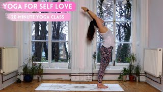 YOGA FOR SELF LOVE // 20 minute yoga class