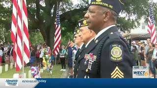 Community members gather for Memorial Day ceremony at Wilmington National Cemetery