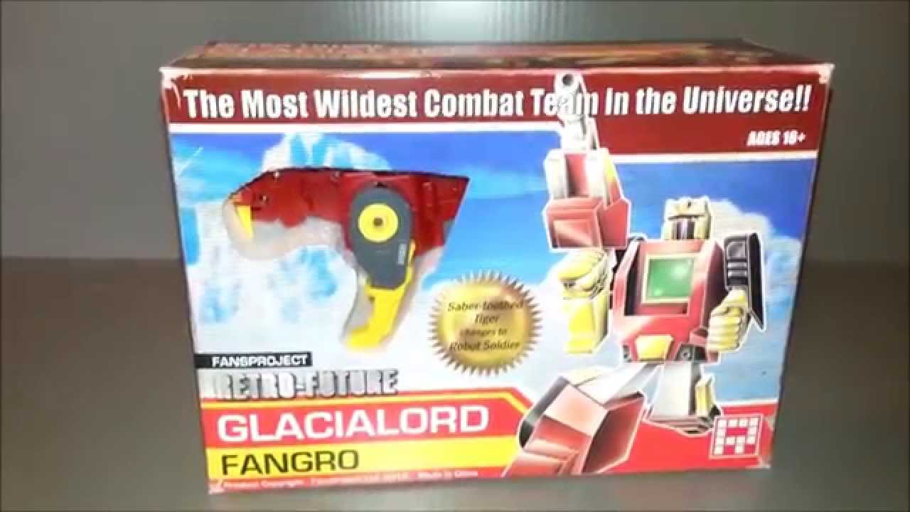 Fangro Fans Project Retro Future Glacialbots