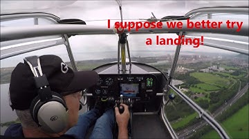 First Solo flight in G-HODR - Skyranger SWIFT