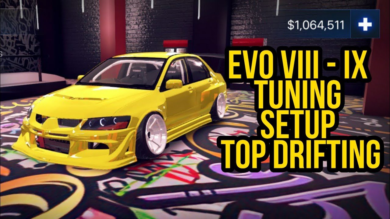EVO VIII - IX Tuning | Setup | Pro Drifting | Hashiriya Drifter