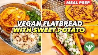 Vegan Flatbread Recipe With Sweet Potato