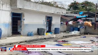 Men ki eta Prizon sivil Komin Kafou a ye. Anviron 155 Prizonye ap mouri grangou nan prizon an