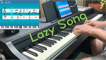 Lazy Song -- Essentials II -- Simply Piano