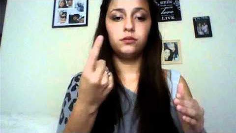 ASL 101 Expressive Final Exam