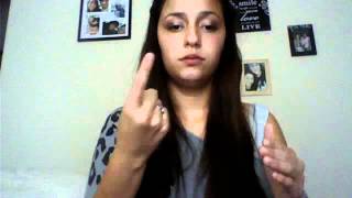 ASL 101 Expressive Final Exam