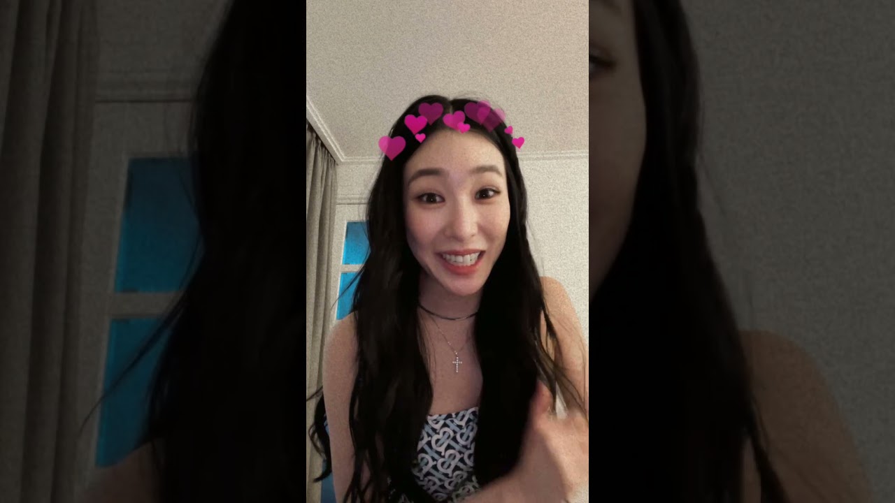 210806 Tiffany Young IG LIVE with TAEYEON