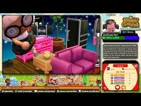 Animal Crossing: Happy Home Designer • Agnes' House (she float) • August 1 • (STREAM ARCHIVE)