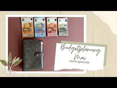 Umschlagmethode Mai ✉ I So spare ich ? I Mein erstes Mai Budget ✍