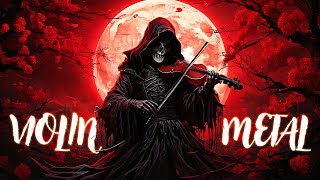 Grim Reaper plays peaceful Violin - Crimson Horizon 💀🎻