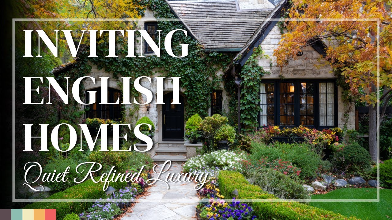 English Country Decorating That Feels Inviting 🍂 Classic Interiors with Understated Luxury Style