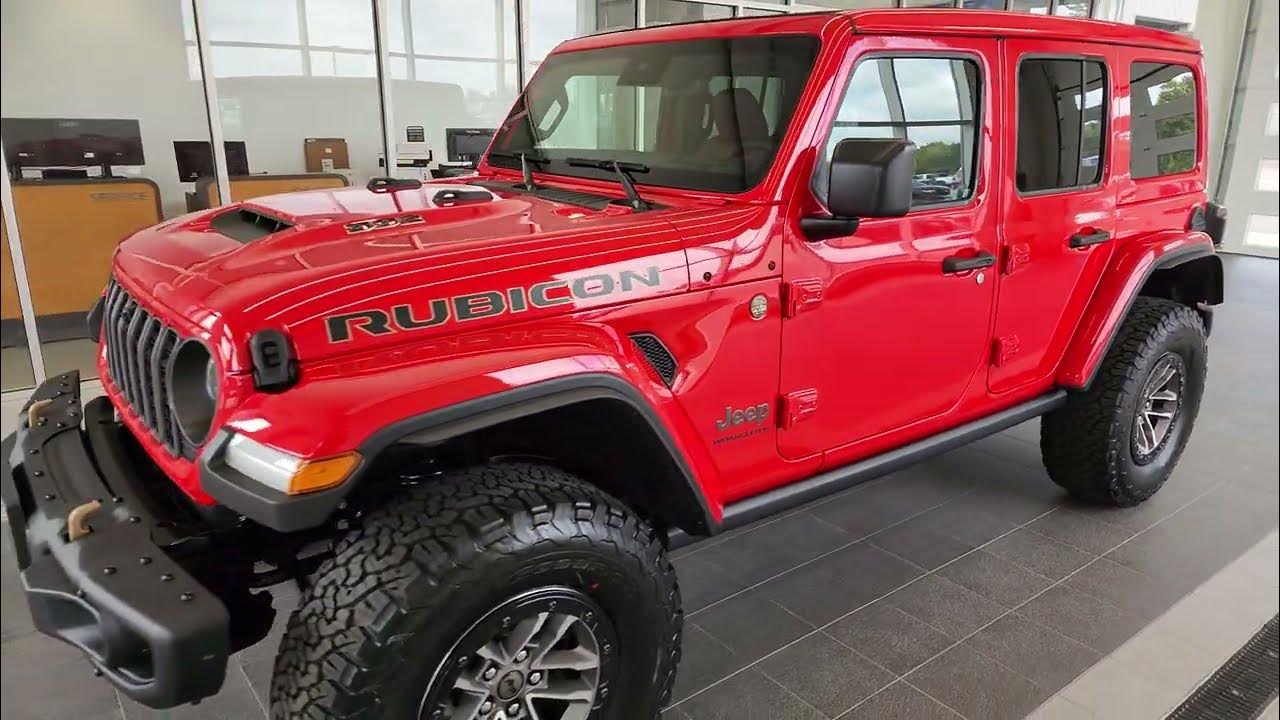 2024 JEEP WRANGLER RUBICON 392 WALKAROUND FIRECRACKER RED YouTube
