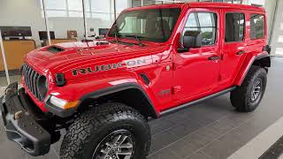 2024 JEEP WRANGLER RUBICON 392 WALKAROUND FIRECRACKER RED