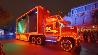 Disneys Paint the Night Parade at Disneyland Park! - Full Show with Mickey Mouse, Toy Story, Cars