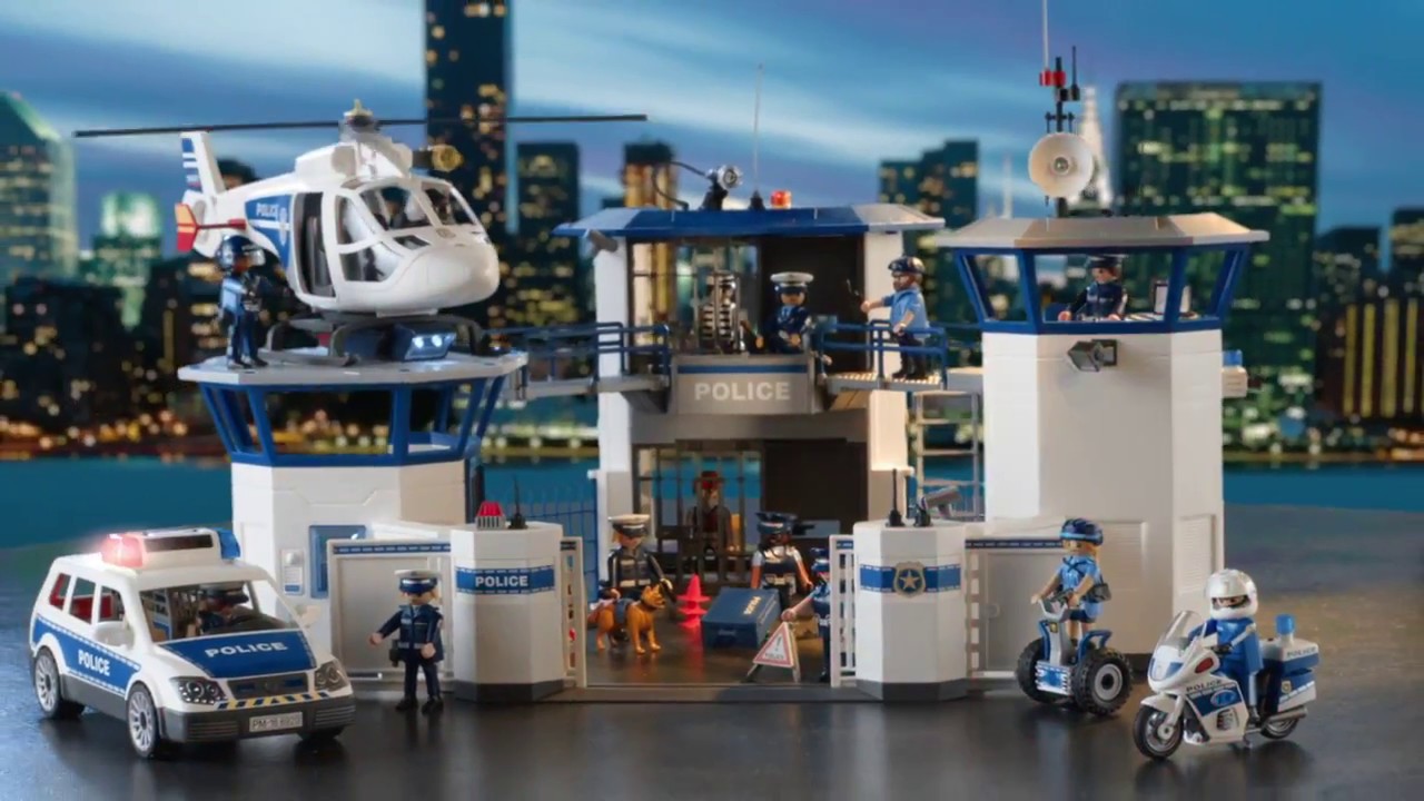 Beperkingen Ten einde raad dubbellaag Playmobil Police Model: 6919-6920-6921 - YouTube