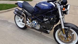 2004 Ducati Monster S4R - Termignoni Exhaust Startup / Walkaround