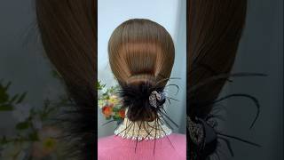 Elegant Bubble Bun Hairstyle Easy Stylish Hair Tutorial For Girls