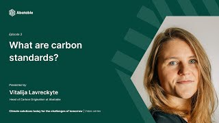 What are the carbon standards? (Verra, Gold Standard, American Carbon Registry, etc) - Abatable