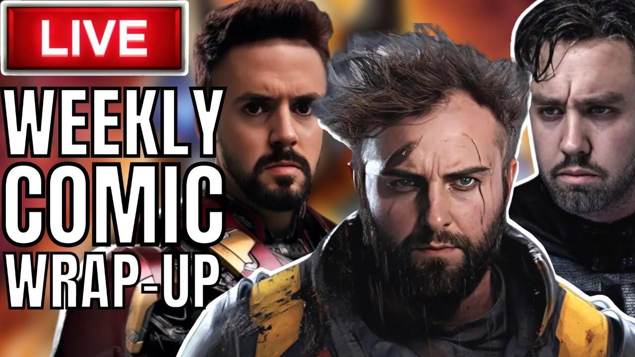 🔴Comixology Up in FLAMES? Good Faith VS Bad Faith Criticism in Comics || Weekly Comic Wrap-Up Live!