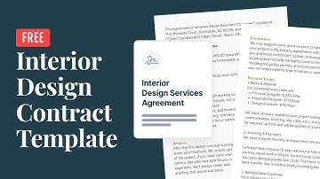 DesignFiles.co - Interior Design Contract Template