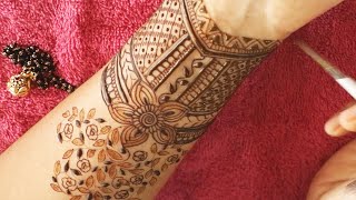 Simple easy intricate Mehendi designs for hands for EID | lets talk about Safety for mehendi artist