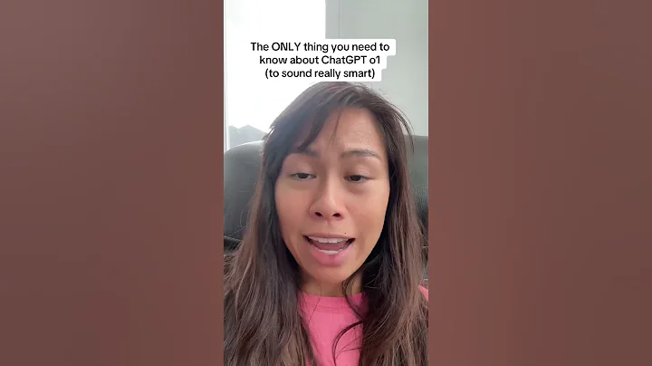 The ONLY thing you need to know about ChatGPT o1 model to sound really smart at dinner parties 👏 -