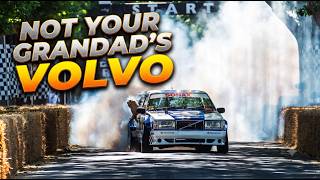 The CRAZY VOLVO with the DOG that shocked GOODWOOD 🐶 🔥