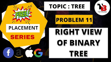Right View of a Tree | Love Babbar DSA Sheet | Amazon | Microsoft | Paytm 🔥 | GFG | Leetcode