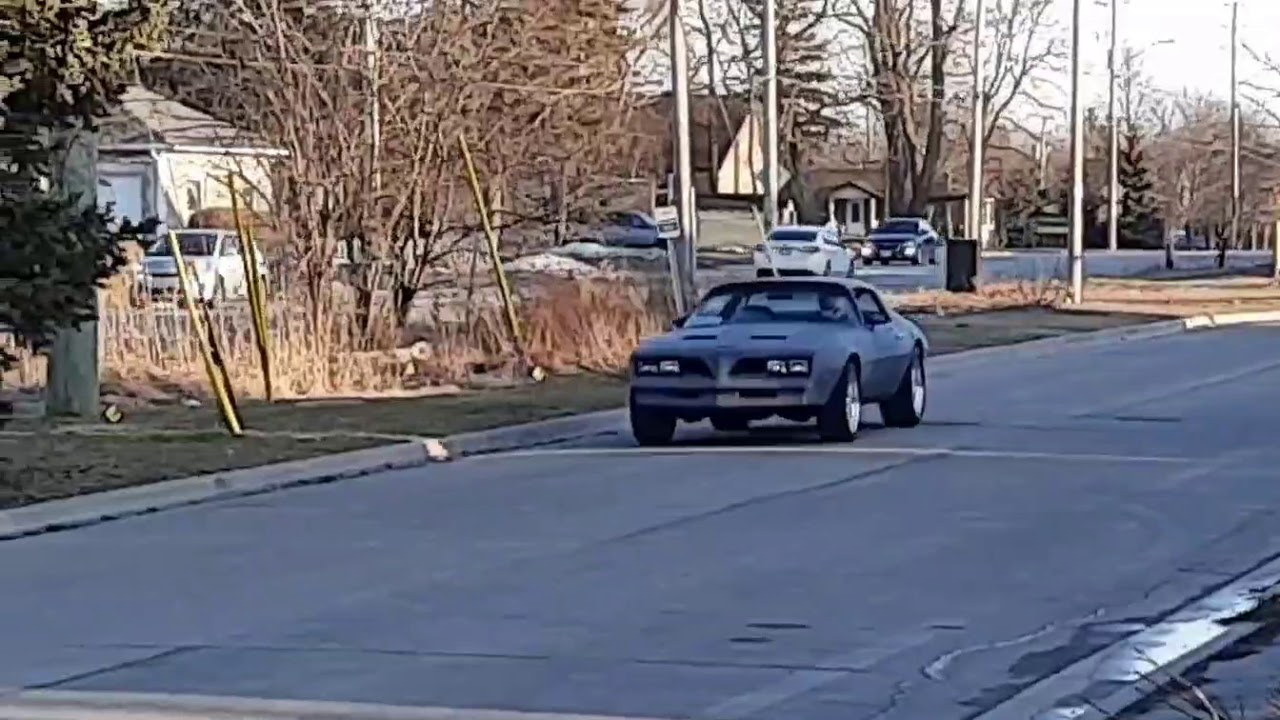 1977 firebird on torq thrust wheels