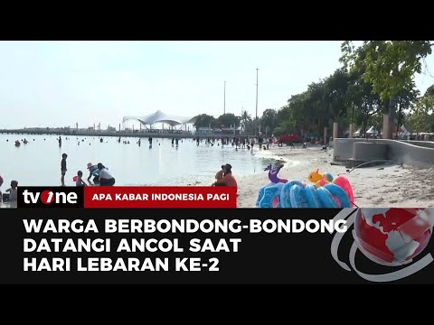 Diserbu Warga, Begini Suasana Pantai Ancol di Hari Kedua Lebaran | AKIP tvOne