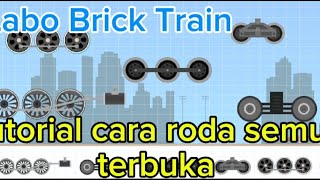 || TUTORIAL AGAR SEMUA RODA TERBUKA || Labo Brick Train #trending #rasyaGG #fyp #train #games screenshot 3