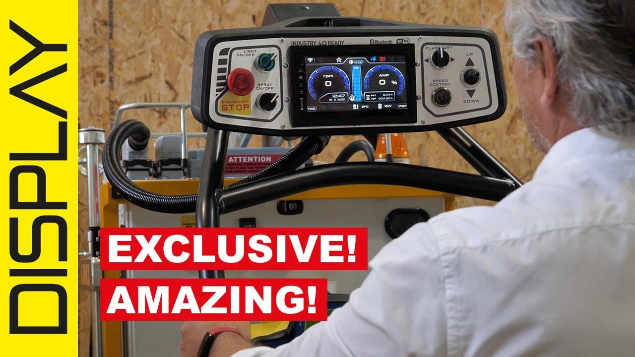 ABSOLUTE EXCLUSIVE! THE INNOVATIVE DISPLAY THAT ONLY HG HYPER GRINDER  MACHINES HAVE.