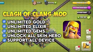 New Clash of Clans Mod Update 2026 - No Password & Supports All Devices ✅