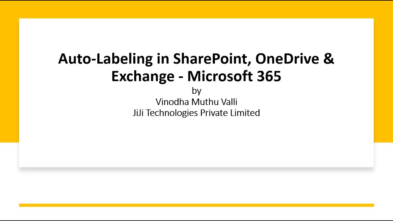 Sensitivity labels in sharepoint online