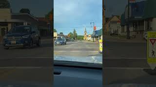 Drive through Downtown Horicon, WI