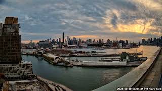 NYC Sunset Time Lapse in 4K — October 10, 2026 | Brooklyn & Manhattan Skyline, East River