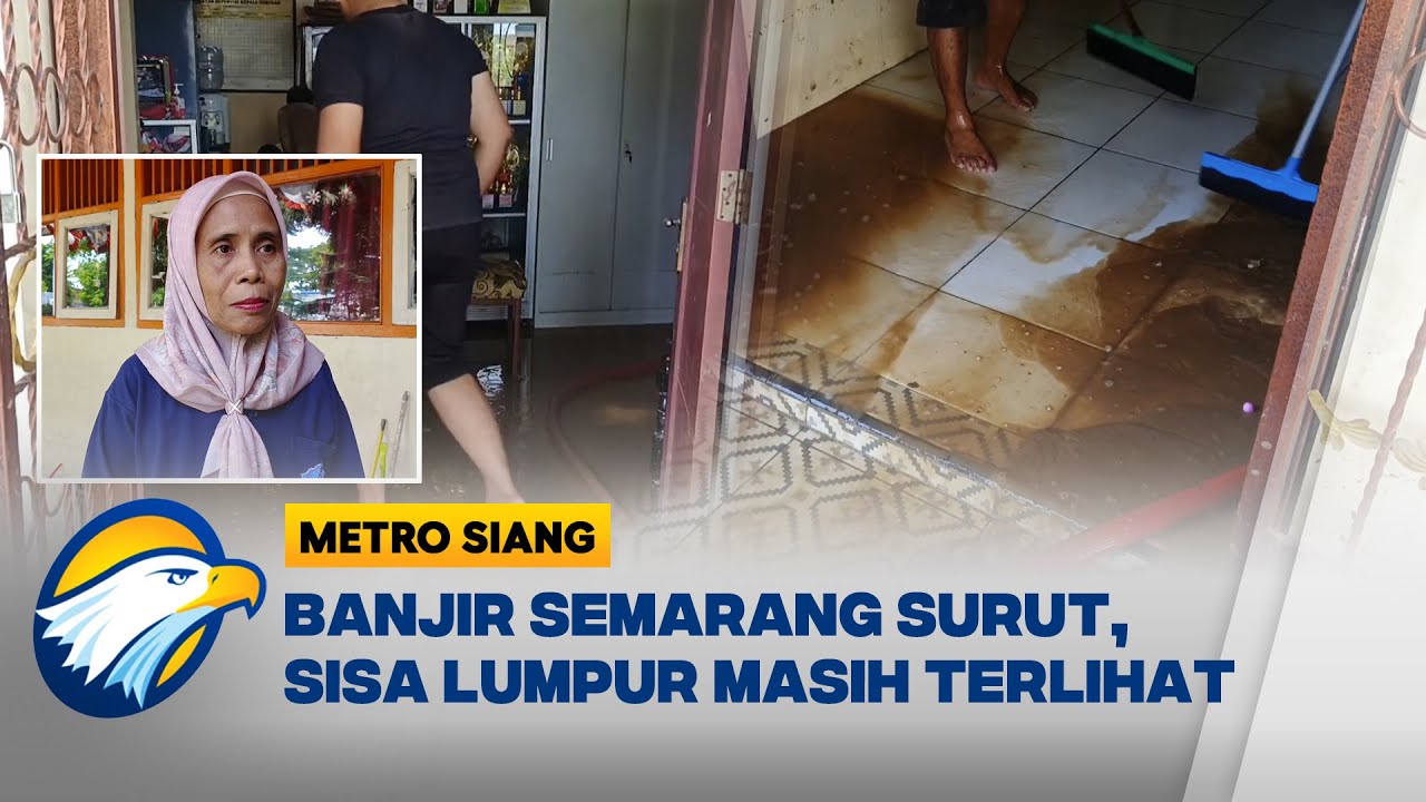 Banjir Semarang Terjang Rumah dan Sekolah, Tanggul Sungai Plumbon Jebol - [Metro Siang]