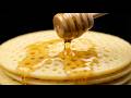 Baghrir au miel | Crêpes mille trous Satisfying (Recette facile)