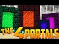 4 Portals in Minecraft